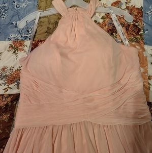 David's Bridal Petal Bridesmaid Dress